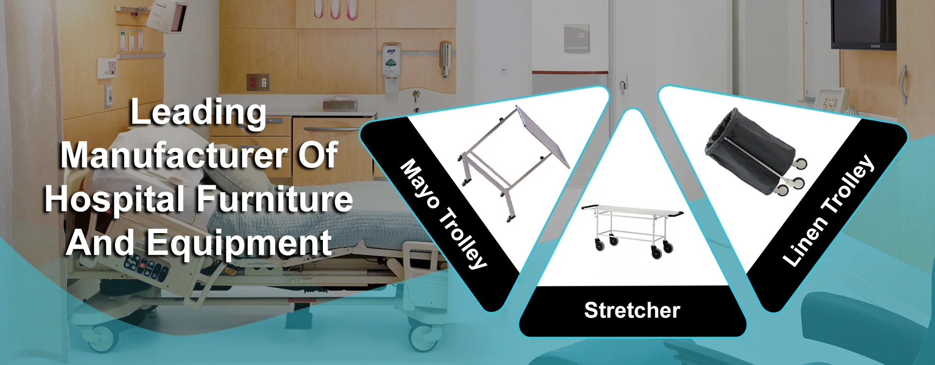 Hospital Furniture Manufacturer and supplier in Ahmedabad